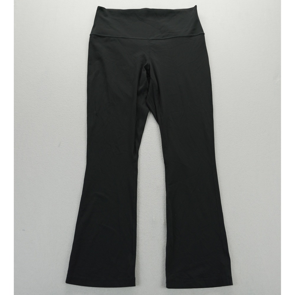 Lululemon Align Pant Flare Black High Rise Yoga Pants LW5FCHS Size 12